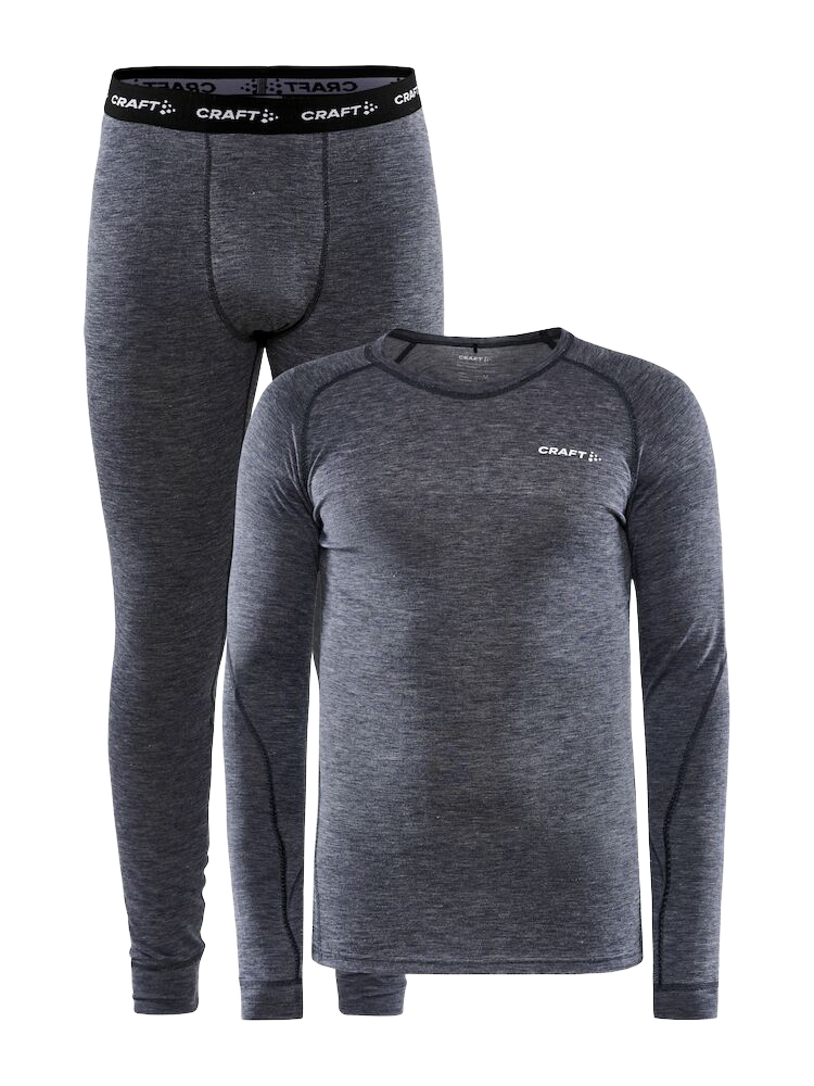 CRAFT CORE WOOL MERINO BASELAYER SÆT HERRE