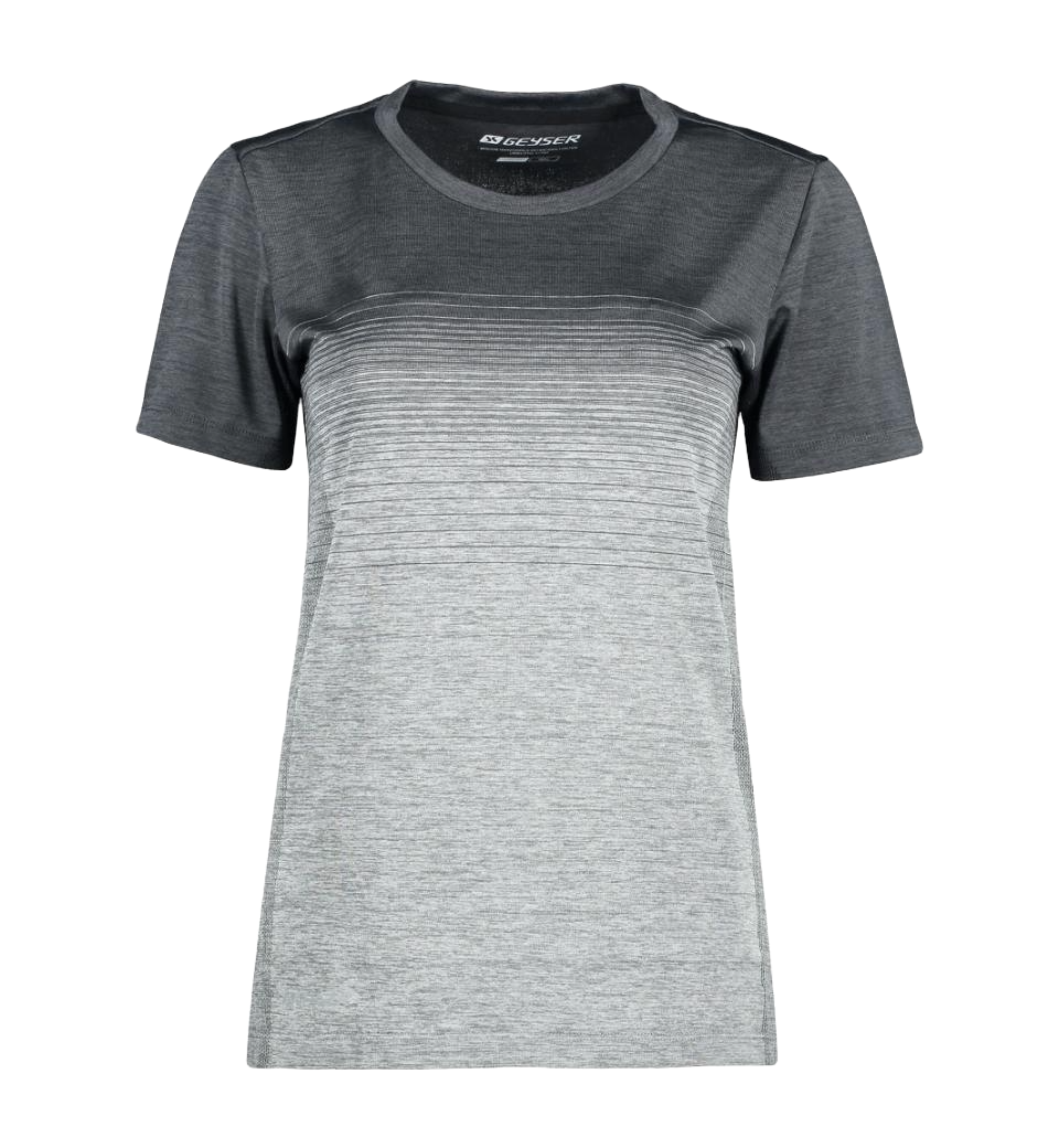 GEYSER STRIPED T-SHIRT SEAMLESS | DAME