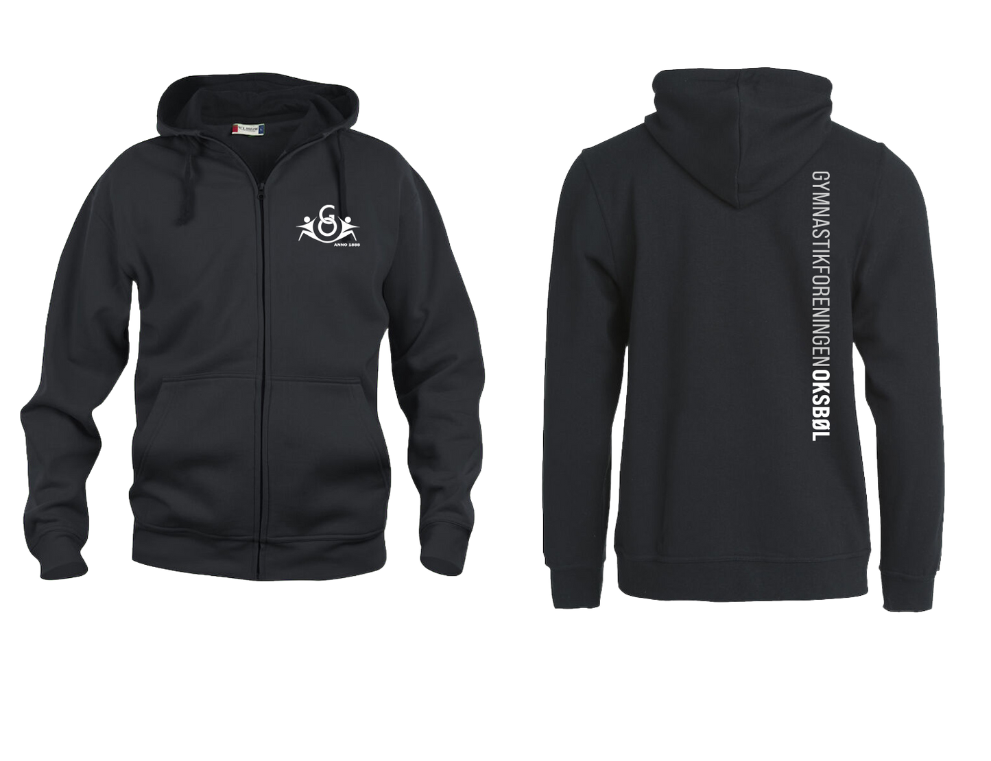 GFO BASIC HOODY FULL ZIP